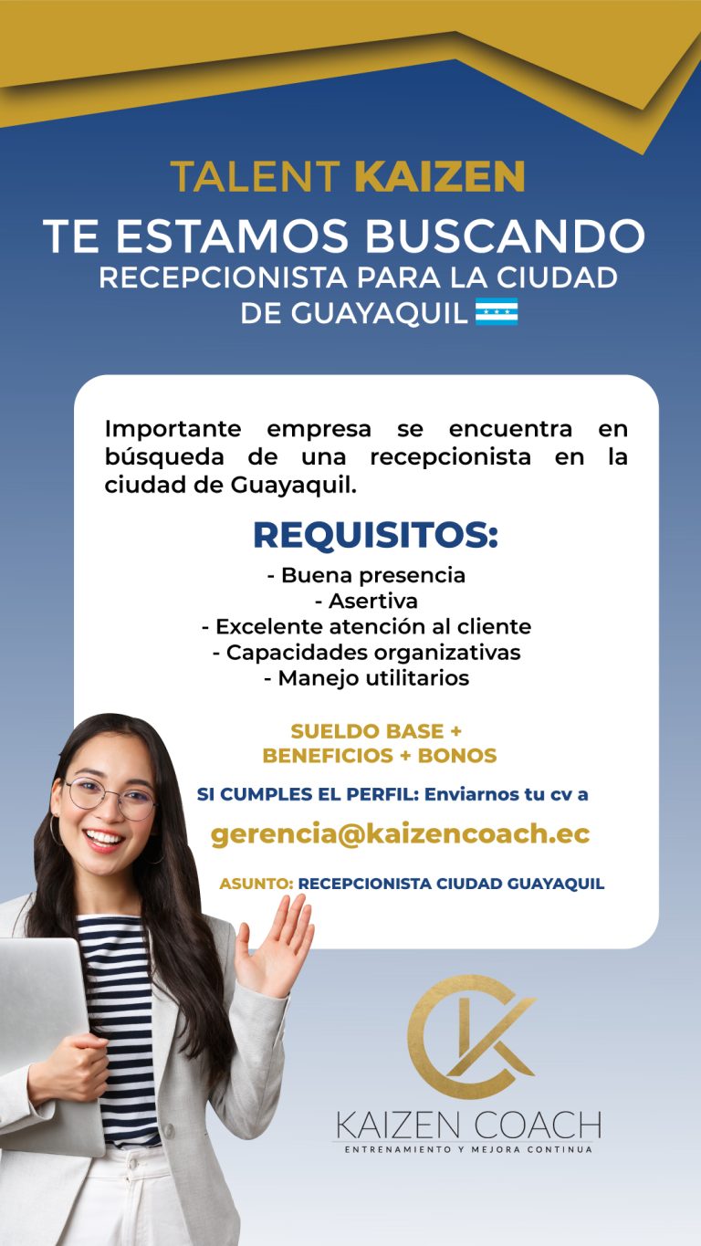 TALENT_KAIZEN_RECEPCIONISTA_GYE_KC_historia